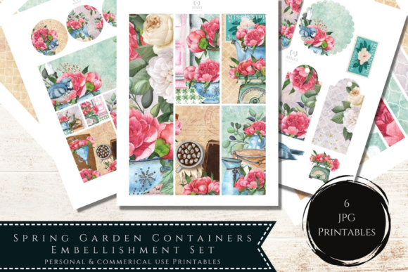 Download Spring Embellishments, Collage Sheets - Collage sheets Collection